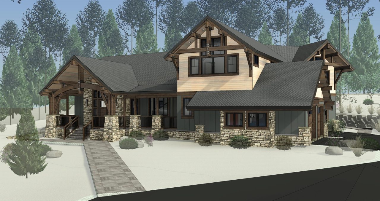 Pine Forest project under construction